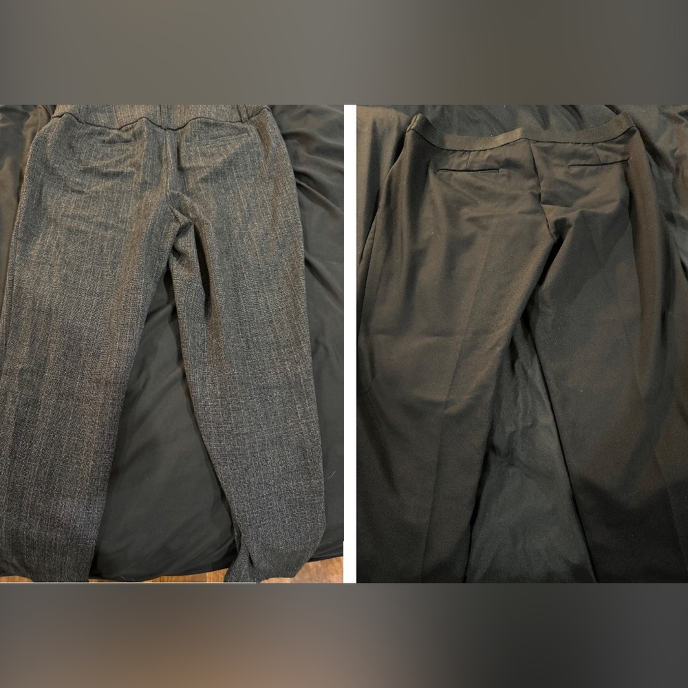 two pairs - women’s dress pants, Amanda & Chelsea and APT. 9, size 12